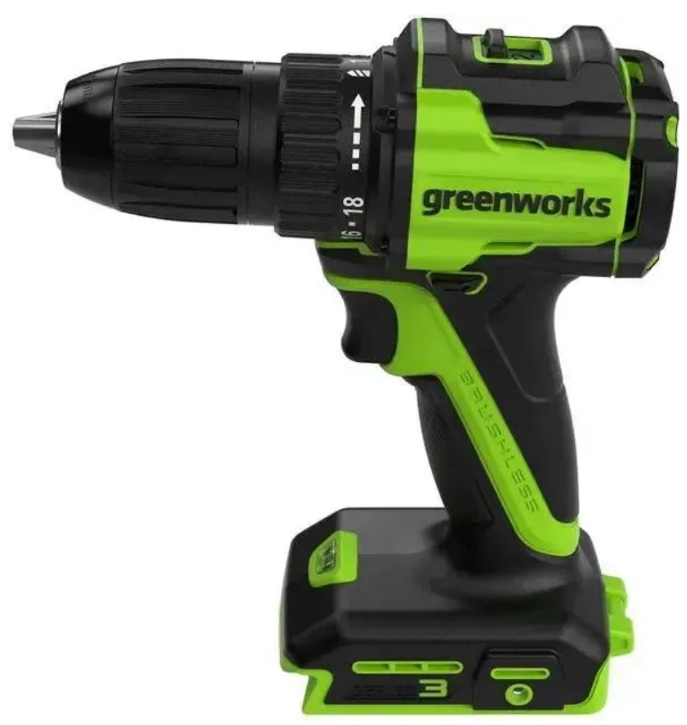 Дрель Greenworks DD345