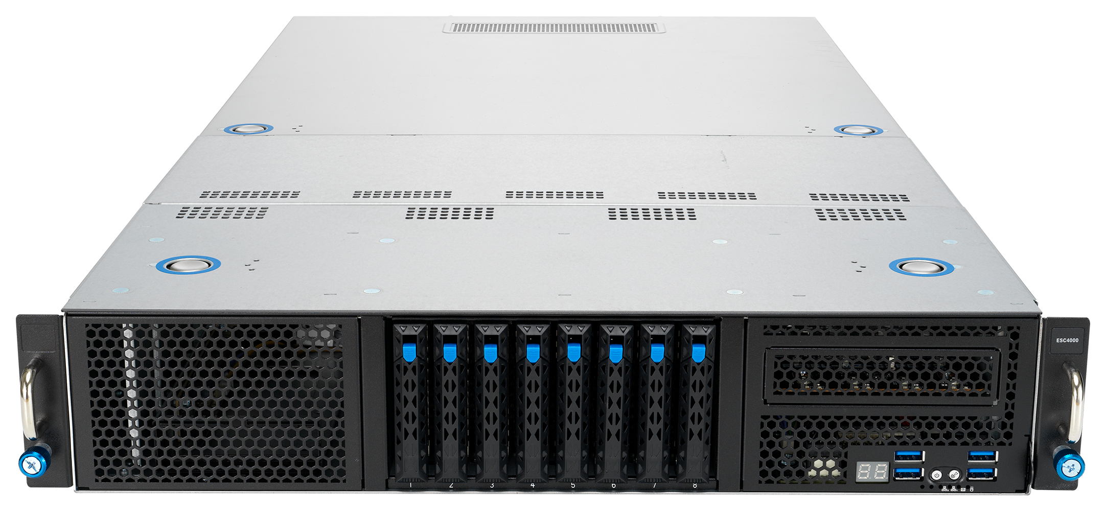 

Серверная платформа 2U ASUS ESC4000-E10S 90SF01B3-M004P0 16*DDR4(3200), 8*2.5", 2*1GbE, 1600W(1+1), ESC4000-E10S