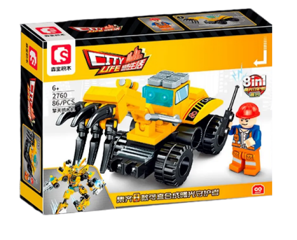 

Конструктор Sembo Block 2760 86 деталей, 2760