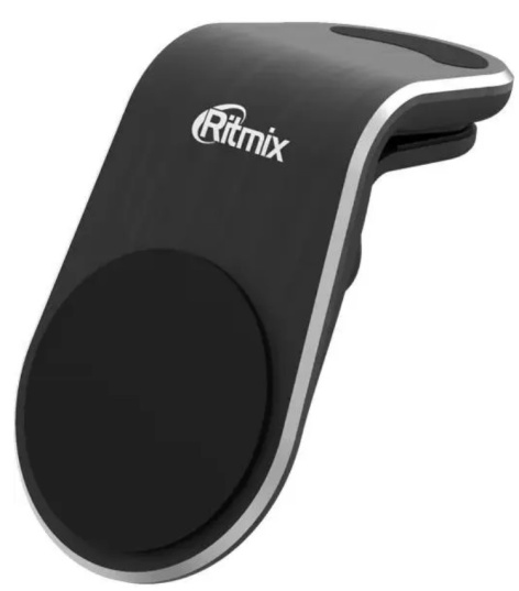 Изображение товара Магнитный держатель Ritmix RCH-009 для смартфонов, крепление на вентиляцию