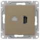 фото Розетка HDMI EKF UP1-SOC-HDMI-RJ45 в Ростове-на-Дону