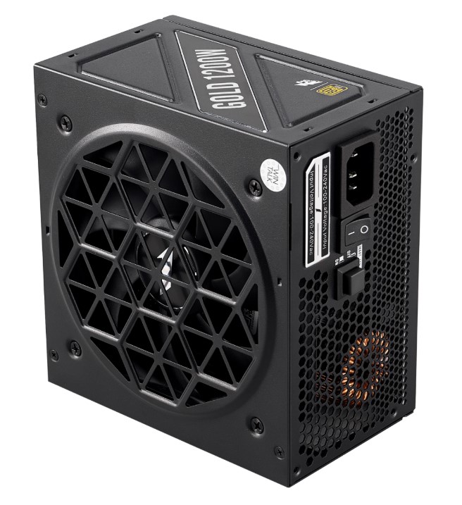 

Блок питания ATX 1STPLAYER NGDP GOLD HA-1200BA4 1200W, 80+ Gold, 12VHPWR, full modular, NGDP GOLD