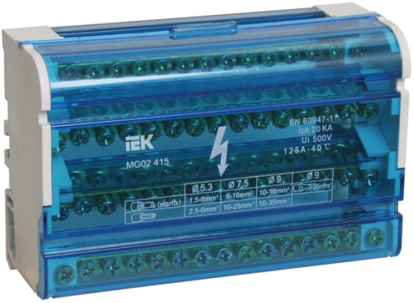 Изображение товара Шина IEK YND10-4-15-125