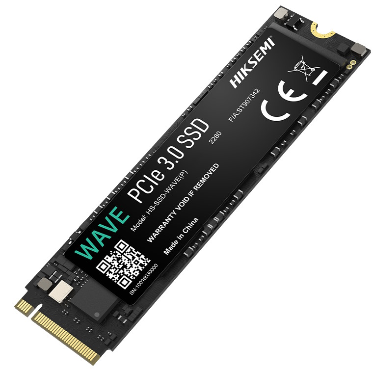 Накопитель SSD M.2 2280 HIKVISION HS-SSD-WAVE(P) 512G HIKSEMI 512GB PCI-E 3.0 x4 3D NAND 2500/1025MB/s IOPS 55K/225K TBW 120 MTBF 1.5M