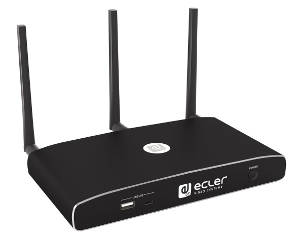 Изображение товара Коммутатор Ecler VEO-SWC44 беспроводной HDMI 4K с управлением IP и PoE