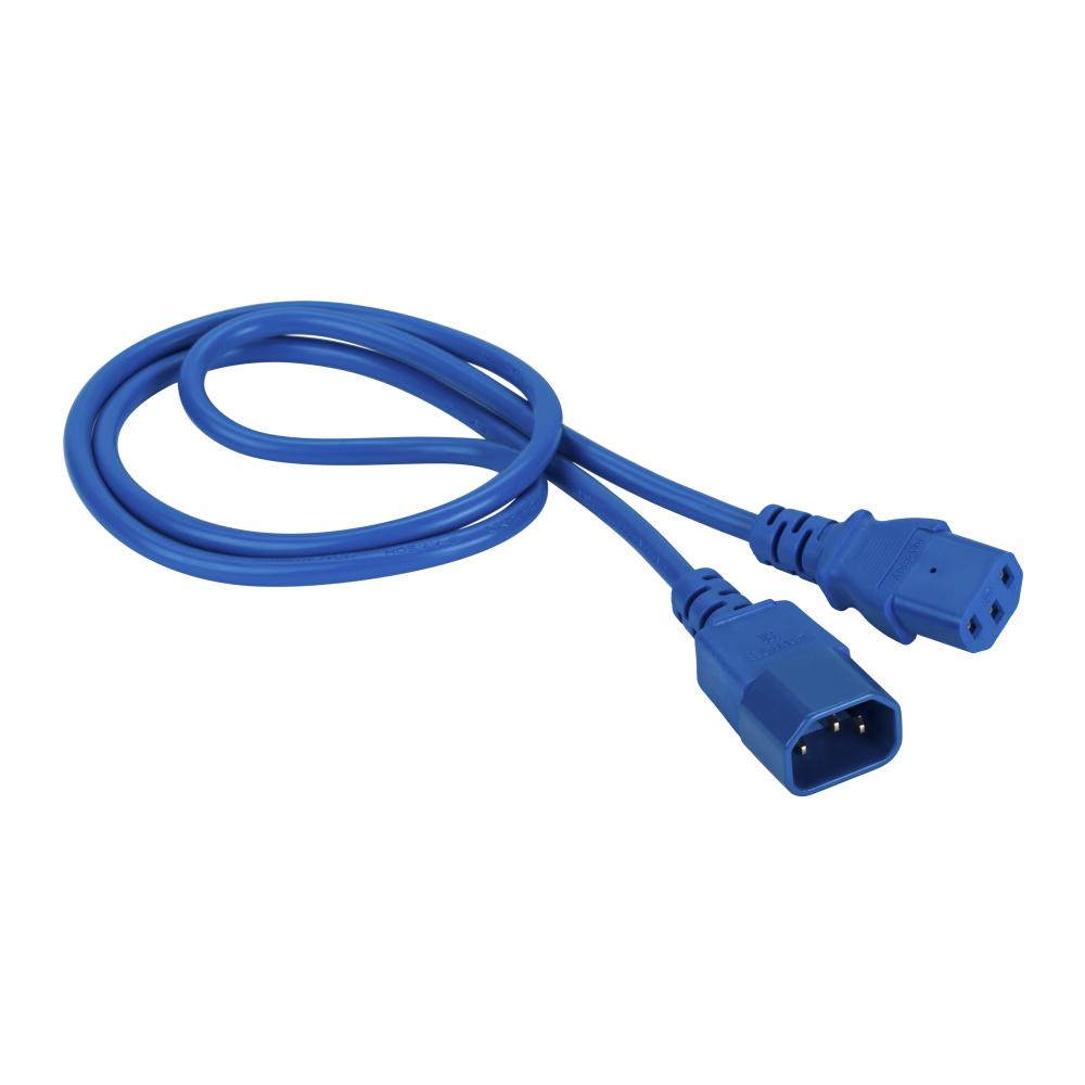 

Кабель питания Lanmaster LAN-PP13/14-1.0-BL C13-C14, 3х0.75, 220В, 10А, синий, 1 метр, LAN-PP13/14-1.0-BL
