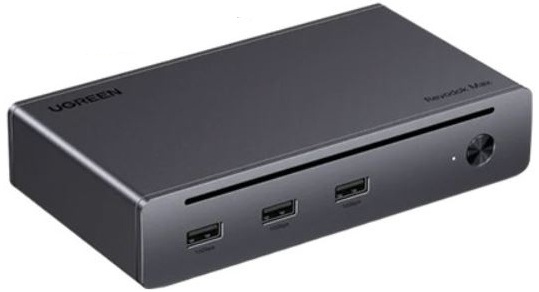 

Разветвитель UGREEN U708 Revodok Max 8-in-1 25053EU 8K/30Hz, 3*Thunderbolt 4 Dock Station - Gray на стоке 8 шт, U708 Revodok Max 8-in-1