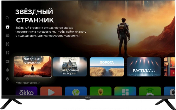 Изображение товара Телевизор Digma DM-LED40SBB36 40-дюймовый Full HD Smart TV Wi-Fi HDMI
