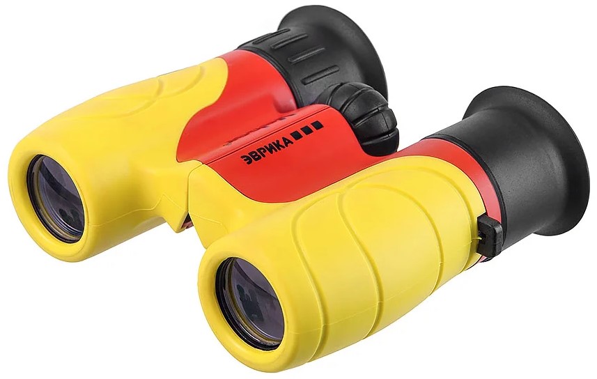

Бинокль Veber Эврика 25517 детский 6x21 Y/R (желтый/красный), Эврика