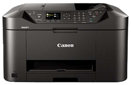 

МФУ цветное Canon MAXIFY MB2140 0959C007 струйное, A4, 1200*600dpi, 19/13ppm, duplex, ADF, fax, USB/LAN/Wi-Fi, tray 250, MAXIFY MB2140