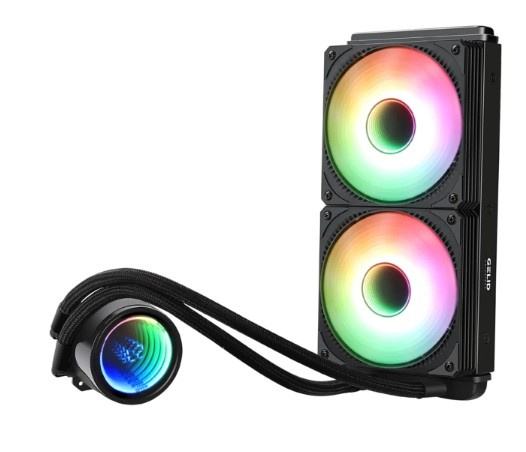Изображение товара Система охлаждения GELID Liquid 240 для процессора с LCD и ARGB подсветкой