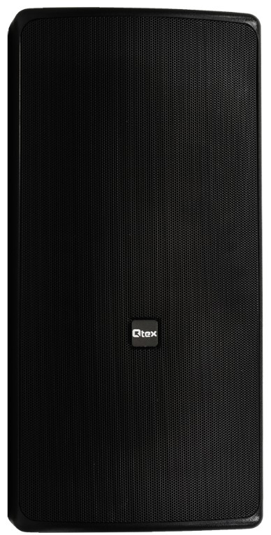 

Акустическая система Qtex QAL DS8150VB 8'' всепогодная двухполосная, 150 Вт – 8 Ом, 120 Вт – 70/100 В, черная, QAL DS8150VB
