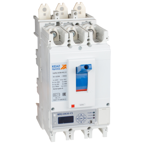 Изображение товара Комплект КЭАЗ 234091 для OptiMat 630 А, 3 полюса, винтовое соединение