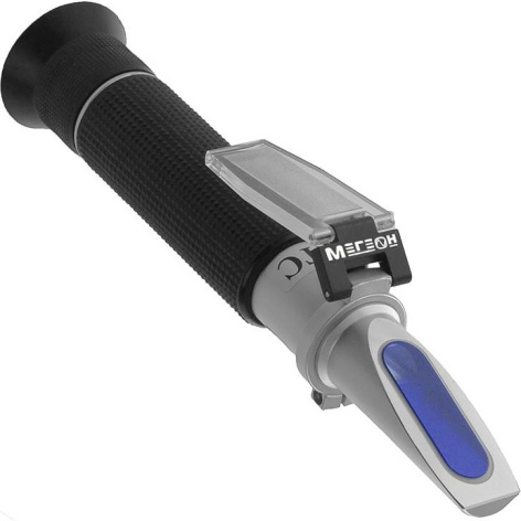 Изображение товара Рефрактометр МЕГЕОН 72034 для определения концентрации спирта, портативный