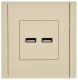 фото Розетка USB  IEK FP-U21-D31-K10 в Екатеринбурге