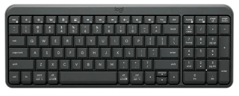 

Клавиатура Wireless Logitech K250 graphite, K250