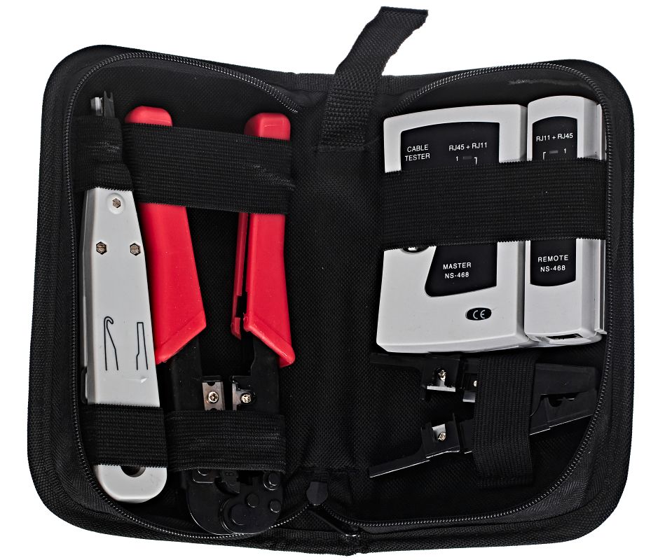 

Набор инструментов W&T WT-4107 с тестером, WT-4107