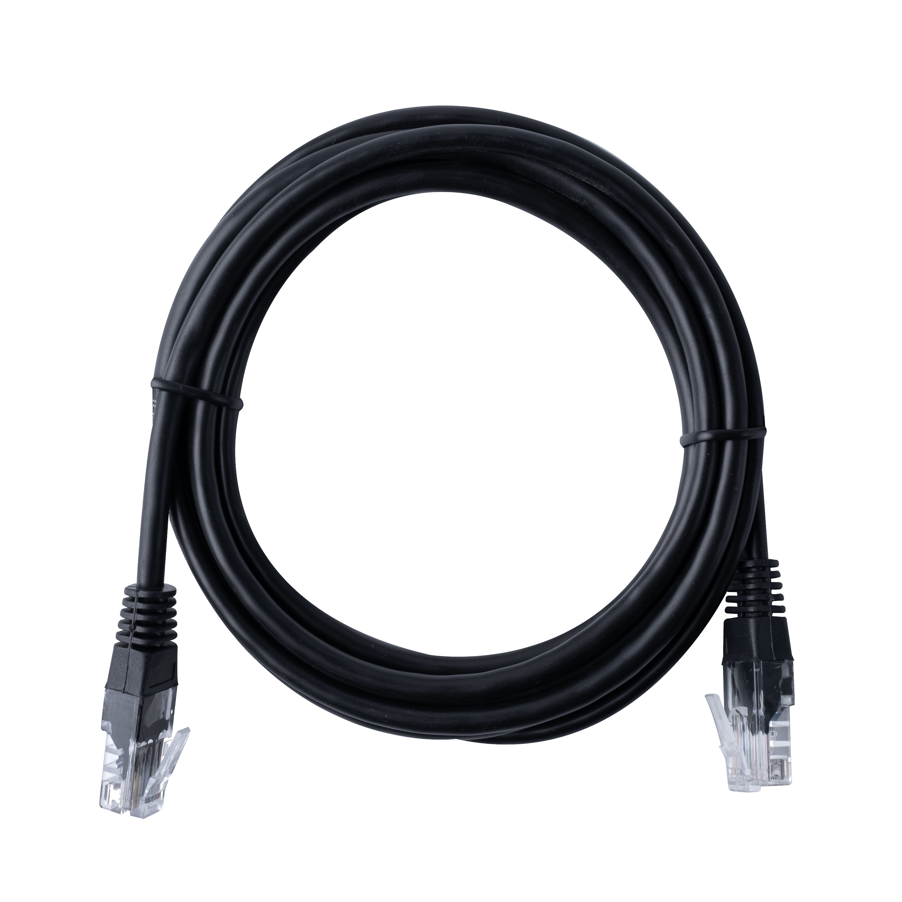 фото Кабель патч-корд U/UTP 5e кат. 2м  Filum FL-U5-2M-BK