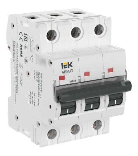 Автоматический выключатель IEK AR-M10N-3-K010