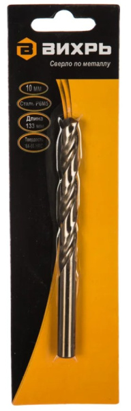 Изображение товара Сверло Вихрь 73/10/6/6 для работы с металлом