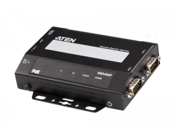 

Консольный сервер Aten SN3402P-AX 2-портовый с поддержкой PoE для защищенного подключения к устройствам с интерфейсом RS-232/422/485, SN3402P-AX