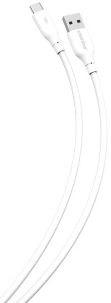 Изображение товара Кабель SmartBuy iK-3112-S25w USB Type-C, 1м, TPE, белый, до 3А