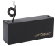 фото Замок  AccordTec ML-300П с планкой, цвет черный в Санкт-Петербургe