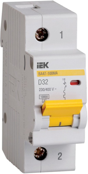 Автоматический выключатель IEK MVA43-1-032-D