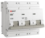 фото Автоматический выключатель EKF mcb47100-3-32C-pro
