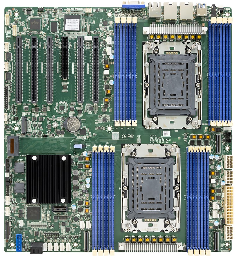 

Материнская плата E-ATX AIC BMB2DPR0001A (2*LGA4677, 16*DDR5), Vega