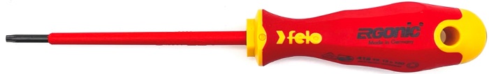 

Отвертка диэлектрическая Felo 41815390 Ergonic TX15х100, 41815390