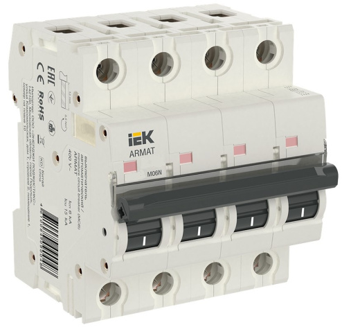 Изображение товара Автоматический выключатель IEK AR-M06N-4-B025