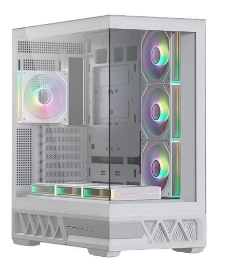 Изображение товара Корпус Xastra Q700 7ARGB-FS-C10-UC White Mid Tower для ATX Mini-ITX mATX