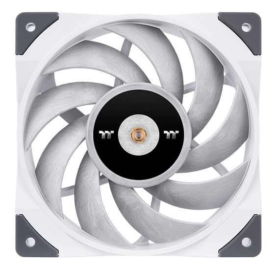 

Вентилятор для корпуса Thermaltake TOUGHFAN 12 White CL-F117-PL12WT-A 120x120x25mm, 500-2000rpm, 58.35CFM, 22.3dBA, 4-pin PWM, TOUGHFAN 12 White