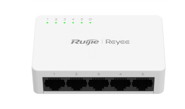 Изображение товара Коммутатор неуправляемый RUIJIE NETWORKS RG-ES05G-L
