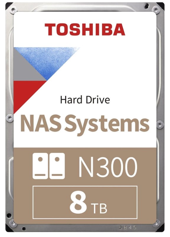 

Жесткий диск 8TB SATA 6Gb/s Toshiba N300 HDWG780UZSVA 7200rpm 512MB, N300