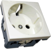 фото Розетка TWT NM-EL45x45-WH