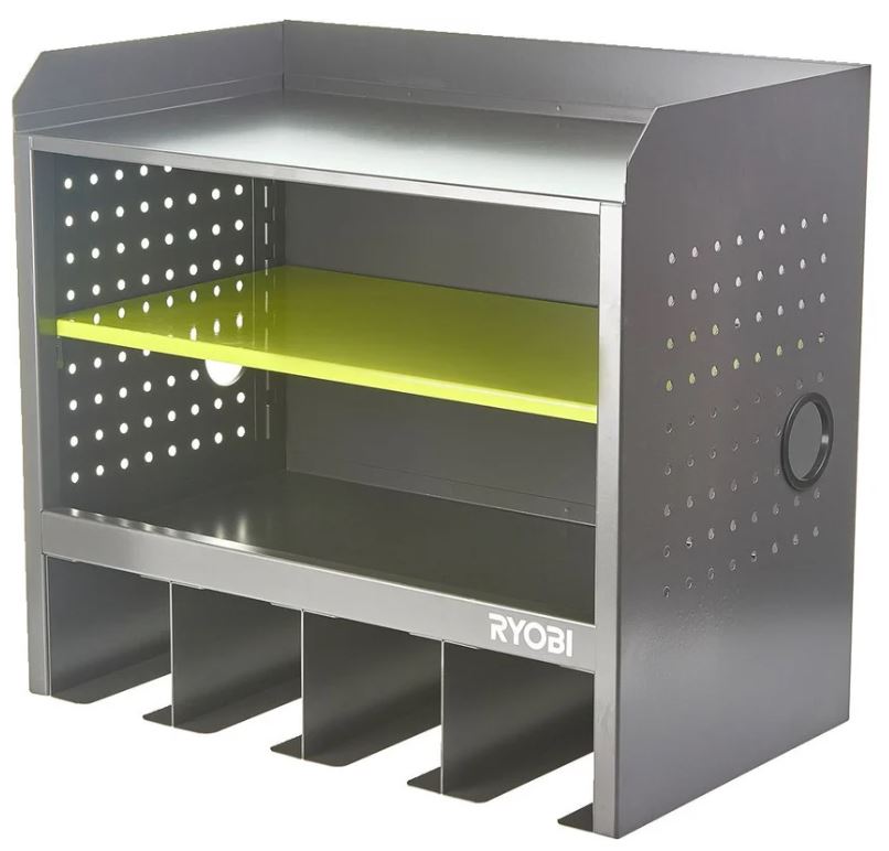 

Полка Ryobi RHWS-02 5132004359 навесная открытая без аккумулятора в комплекте, RHWS-02