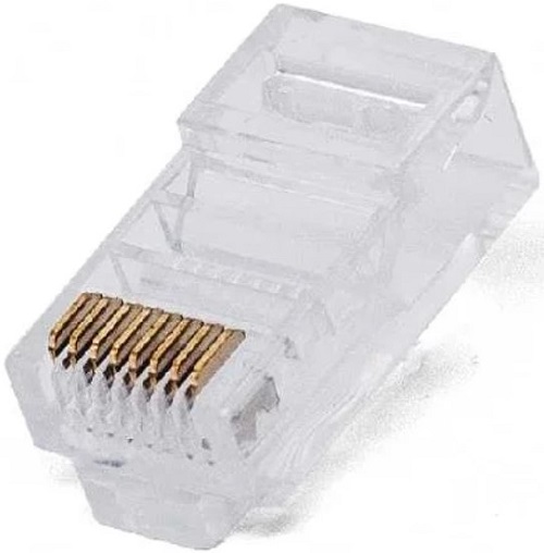 

Коннектор Filum FL-NA-PLUG5E-4 RJ-45, 5E кат., сквозные отверстия, 8p8c, 6 мкд, универсальный, для одножильного и многожильного кабеля, уп/100 шт, FL-NA-PLUG5E-4