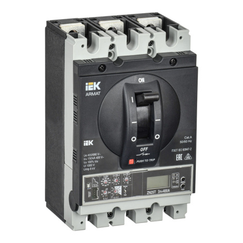 Автоматический выключатель IEK AR-MCCB-4G-050-0250A-ELPC