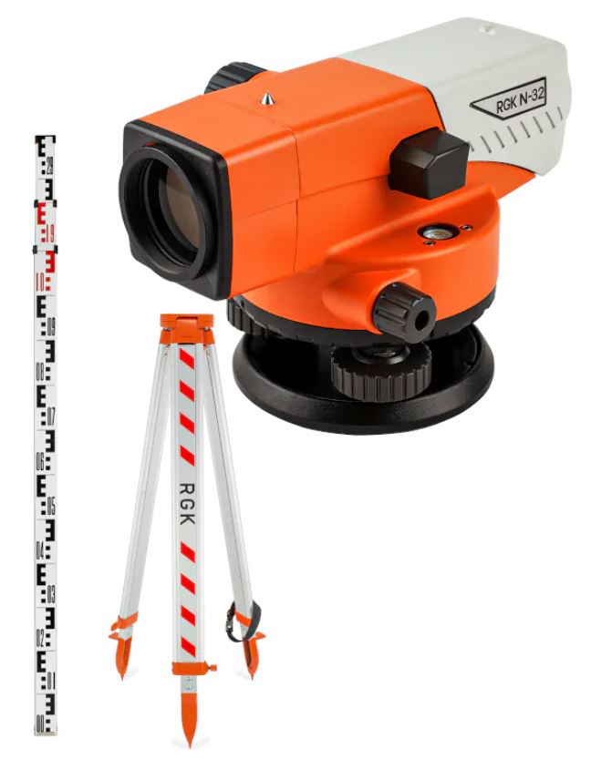 

Нивелир RGK 779982 оптический комплект N-32 С ПОВЕРКОЙ + S6-N + S3, 779982