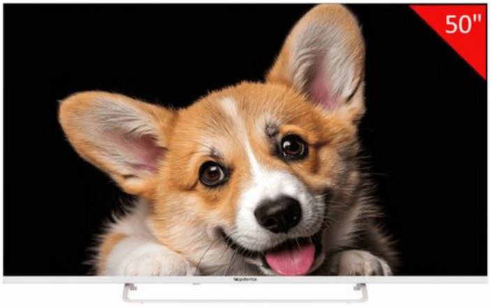 

Телевизор TopDevice TDTV50CS03U_WE 50"/UHD/VA/Smart YaOS/1.5-8 Гб/BT/белый, TDTV50CS03U_WE