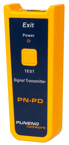 Изображение товара Тестер LANMASTER LAN-PPi-CHKTOOL для витой пары, RJ-45, желтый