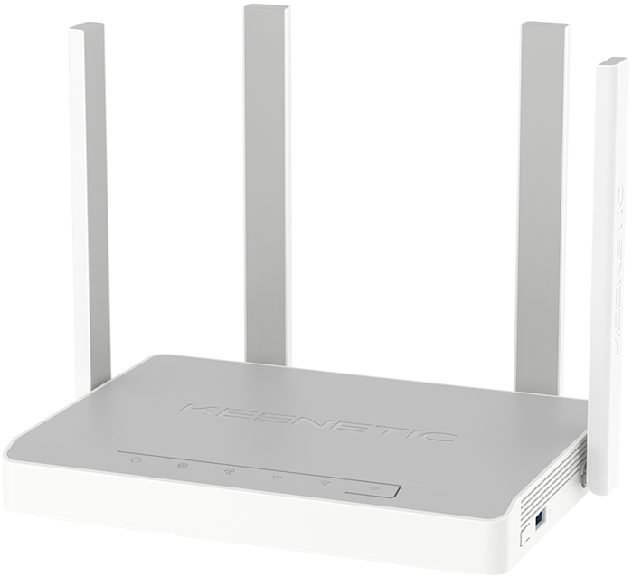 

Интернет-центр Keenetic Hero 4G+ KN-2311 с модемом 4G+, Mesh Wi-Fi 6 AX1800, 4-портовым Smart-коммутатором и многофункциональным портом USB 3.0, Hero 4G+