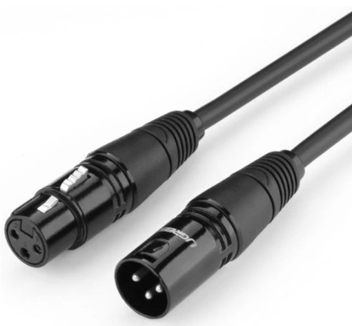 Изображение товара Кабель UGreen AV130 XLR - универсальный профессиональный аудио кабель