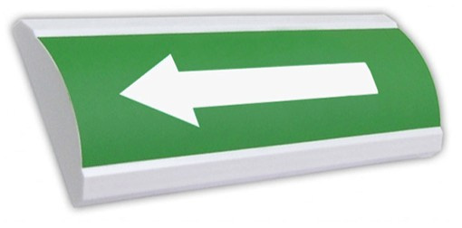 Изображение товара Проводной световой пожарный оповещатель ЛЮКС-12 НИ Стрелка влево