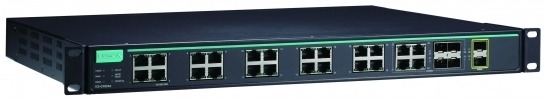 

Коммутатор управляемый MOXA ICS-G7826A-2XG-HV-HV-T 3 уровня с 20 портами 10/100/1000BaseT(X), 4 combo-портами 10/100/1000BaseT(X) или 100/1000BaseSFP, ICS-G7826A-2XG-HV-HV-T