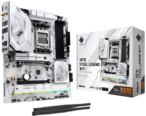 фото Материнская плата ATX ASRock X870 STEEL LEGEND WIFI в Волгограде