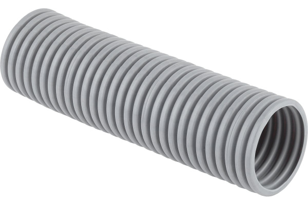 Изображение товара Гофрированная труба из ПВХ RUVinil 16301 диаметром 63 мм, 15 м с зондом для электромонтажа
