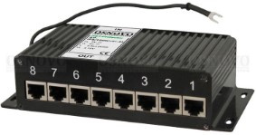 Изображение товара Грозозащита OSNOVO SP-IP8/1000(ver.2) для защиты сети от грозовых разрядов и перенапряжений